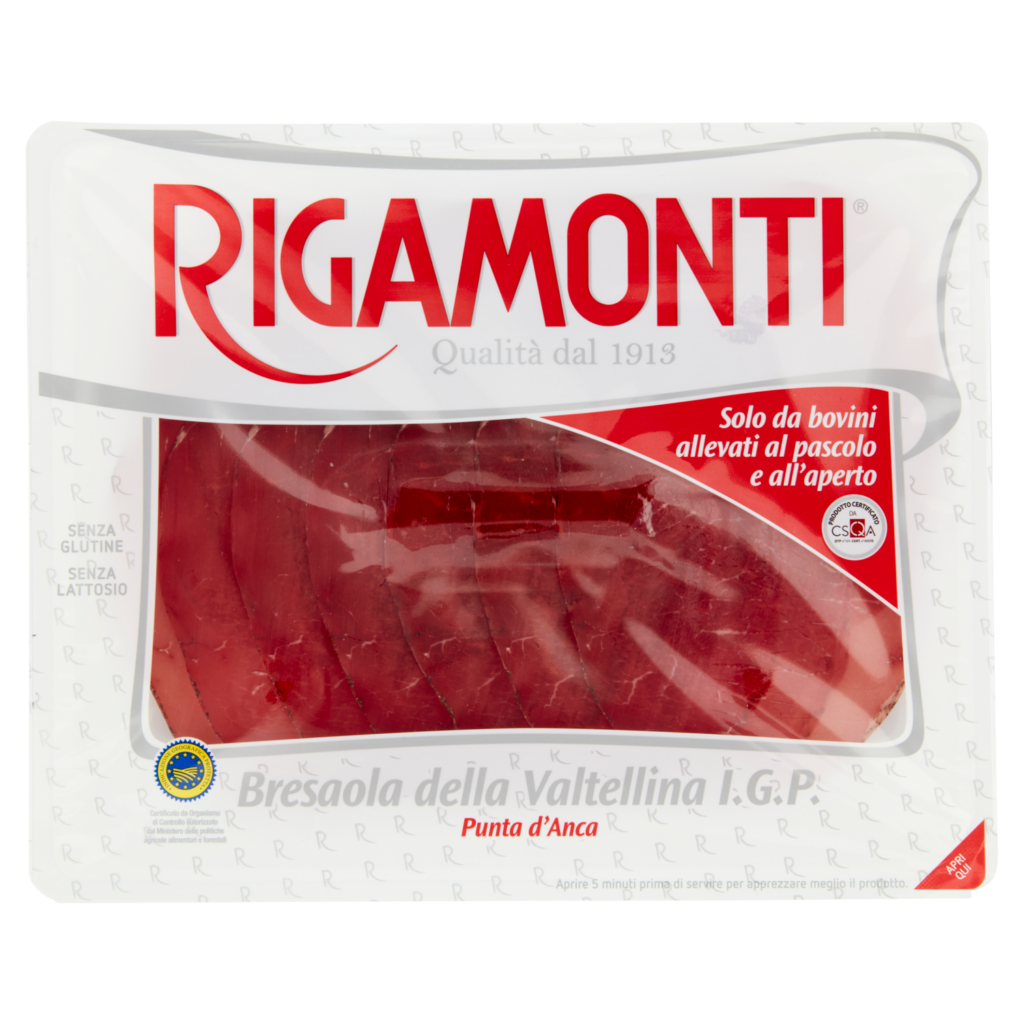 Bresaola della Valtellina Rigamonti - 70 gr Bresaola della Valtellina Rigamonti - 70 gr