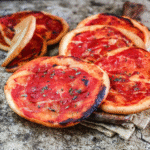 3 pizzette rosse