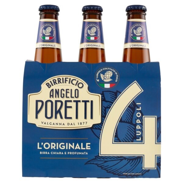 Birra 4 Luppoli 33 cl - Poretti