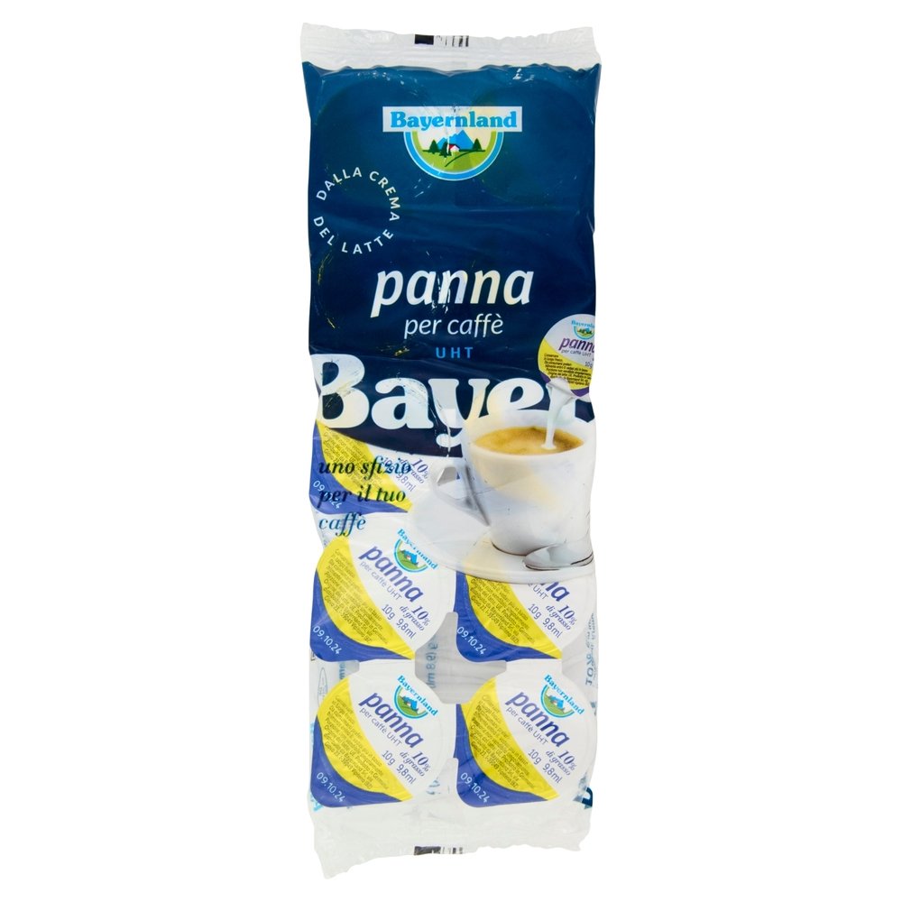 Panna per caffè UHT 10g x 10 - Bayernland