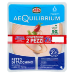 Petto di tacchino al forno AeQuilibrium Confezionato 120 Gr- Aia