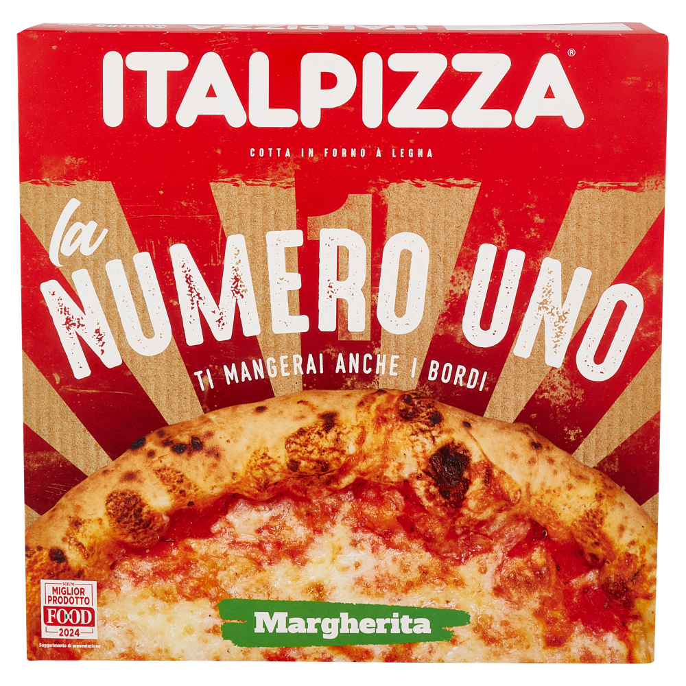 Pizza margherita La Numero Uno 435 Gr - Italpizza
