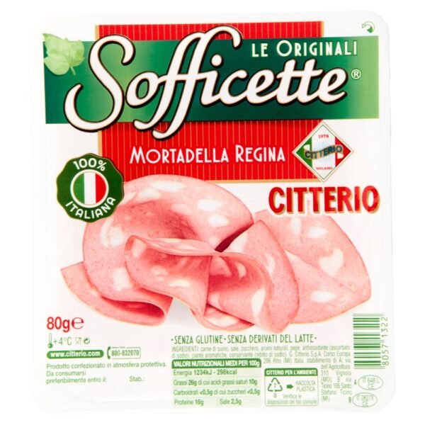 Mortadella Regina Sofficette 80 Gr - Citterio