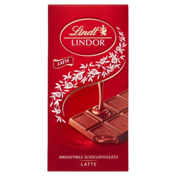 Tavolette di cioccolato Lindor - Lindt - 100g