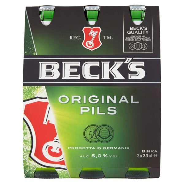 Birra Beck's - 33cl x3