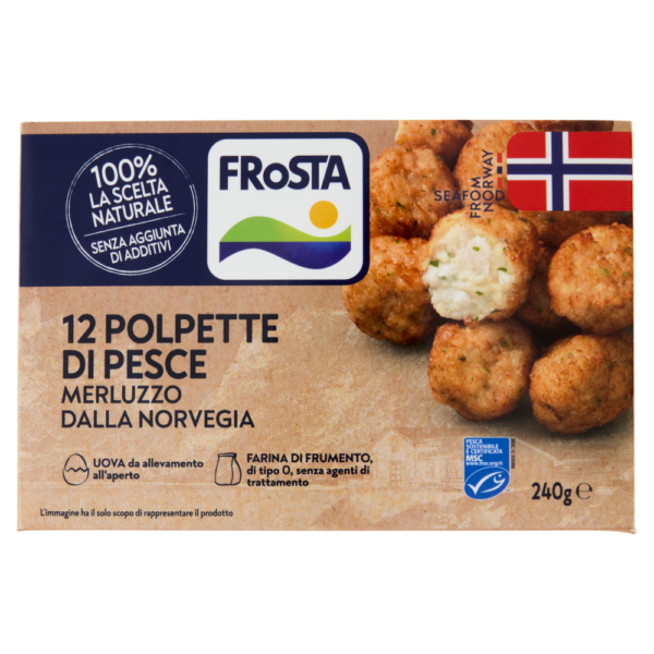 12 Polpette di Pesce - Frosta - 240g