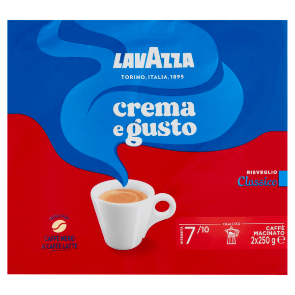 Caffè Macinato Crema e Gusto Lavazza - 250g